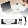 thumbnail image 1 of RGB Illuminated Keyboard, Multi Color Backlit Wired Gaming Keyboard with RGB Modes, Mechanical Feel, for Win 98 NT 2000, Win XP, Win7, Win8, Win10, OS X, 1 of 7