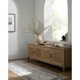thumbnail image 2 of My Texas House Washable Laine Beige 2'6" x 7' Washable Runner Rug, 2 of 7