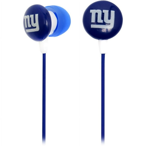 NFL Sports Earphones New York Giants Earbuds
