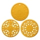 thumbnail image 2 of Alfombrillas multifuncionales Macarena 3PCS para salvamanteles Amarillo, 2 of 8