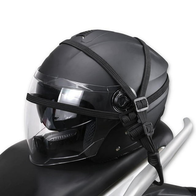 Cuerda elástica para casco de motocicleta, correa de cuerda elástica para casco Cuerda para casco de motocicleta Correa de cuerda elástica para casco Solución innovadora