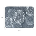thumbnail image 7 of Large Diatomaceous Stone Dish Drying Mat, Floral Quick Dry Dish Drying Mats for Kitchen Counter, Dishes, Cups, and Utensils Gray 15.7*11.8 inch, 7 of 7
