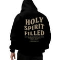 thumbnail image 5 of Christian Hoodies for Men 2025 Holy Spirit Filled Hoodie Hooded Sweatshirt with Pockets Pullover Hoody Mens Hoodies, 5 of 6