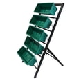 thumbnail image 3 of INTBUYING Jardinière Surélevée de 4 Pieds Jardin Vertical Autoportant avec 5 Bacs pour Extérieur Intérieur Patio Balcon, 3 of 10