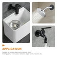 thumbnail image 2 of Set of 2 Gold Bathroom Faucet Shower Cover Plumbing Flange Wall Pipe, 2 of 8