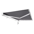 thumbnail image 3 of Awntech 12 Ft Destin Right Motorized Heavy Duty Patio Retractable Awning with Protective Hood (144in x 10.38in x 120in), Gunmetal, 3 of 9