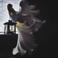 thumbnail image 2 of Estatua de fantasma de Halloween con linterna Sunnimix decoración de jardín, 2 of 7