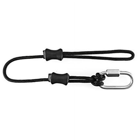 Foto&Tech Safety Camera Strap Tether Leash Fits any Sling Up to 1.5 Wide with Durable Stainless Steel Carabiner & High Strength Cord