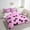 Pink, variant on Erosebridal Pink Princess Bow Bedding Sets Twin Size, Kawaii Bow-tie Comforter Sets with Sheets, Cartoon Ribbon Bed Set, Super Cozy Bedroom Decoration, 7pcs