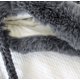thumbnail image 2 of Lindo gorro de felpa de punto Lei Feng de lana cálida protección para los oídos para niños en otoño e invierno (gris oscuro), 2 of 5