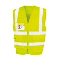 thumbnail image 1 of SAFE-GUARD by Result - Chaleco de Seguridad para Adultos Unisex (Amarillo Fluorescente), 1 of 2