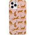thumbnail image 1 of casely iPhone 1212 Pro case On The Prowl Pink Leopard Print case, 1 of 1