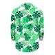 thumbnail image 4 of Camisas de cuello de la tripulación de manga corta para las mujeres hawaiana impreso cuello acampanado blusa casual suave verano playa top, 4 of 6