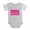 Heather Gray, variant on CafePress - N Dakota - Cute Infant Baby Football Bodysuit