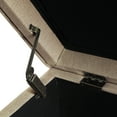 thumbnail image 6 of Serta Olin Ottoman with Storage, Can Be Used as Footrest or Extra Seat, Easy Assembly, Beige, 6 of 7