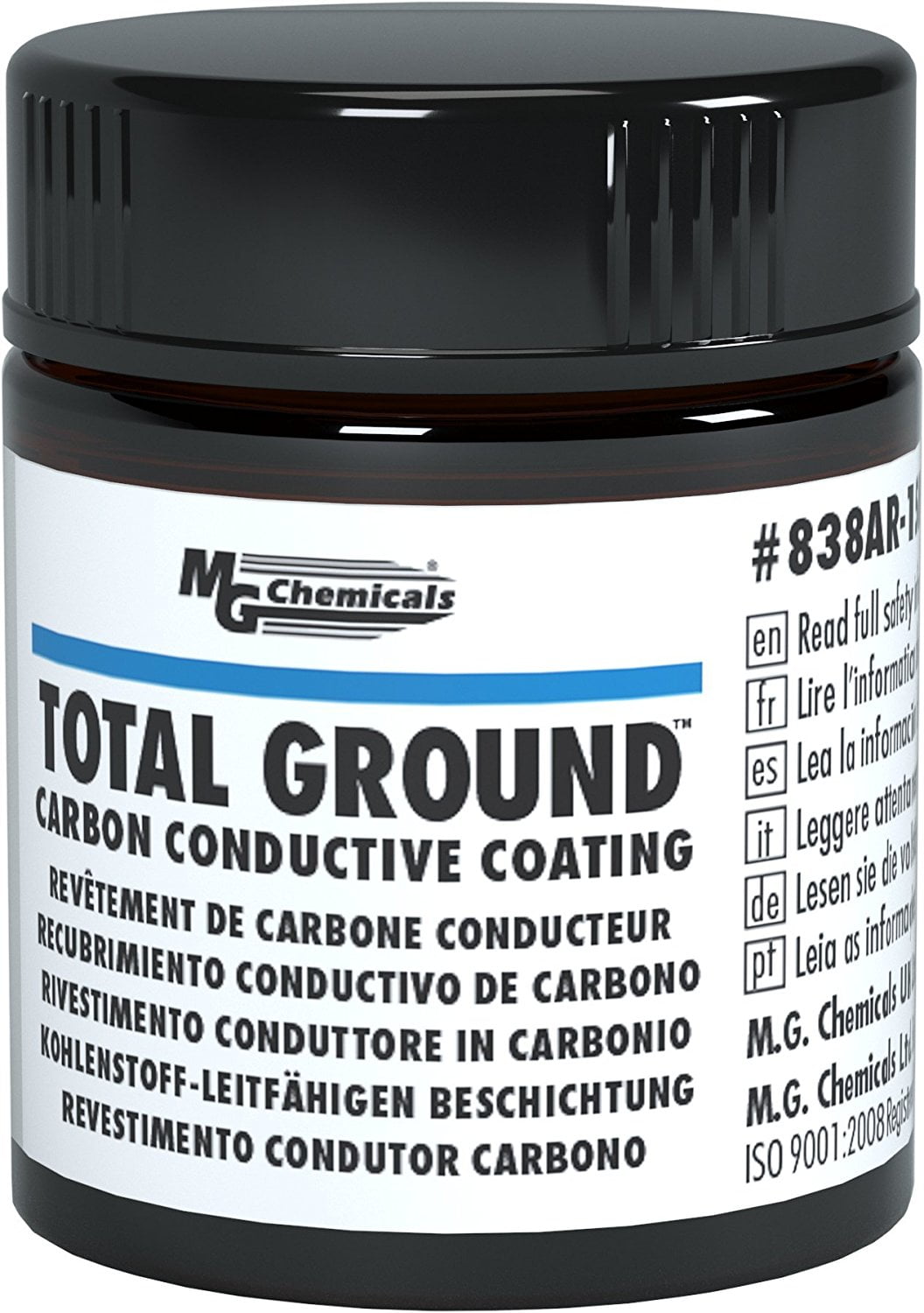MG Chemicals 838AR15ML Carbon Print (Conductive Paint) , 12 mL