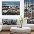 thumbnail image 1 of Rocky Bord de Mer avec Ciel Bleu sur - Grande Impression sur Toile, 1 of 3