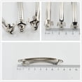 thumbnail image 3 of Pinzas de Pelo Francesas Hugo 20 Piezas para Mujer Metal Blanco, 3 of 9