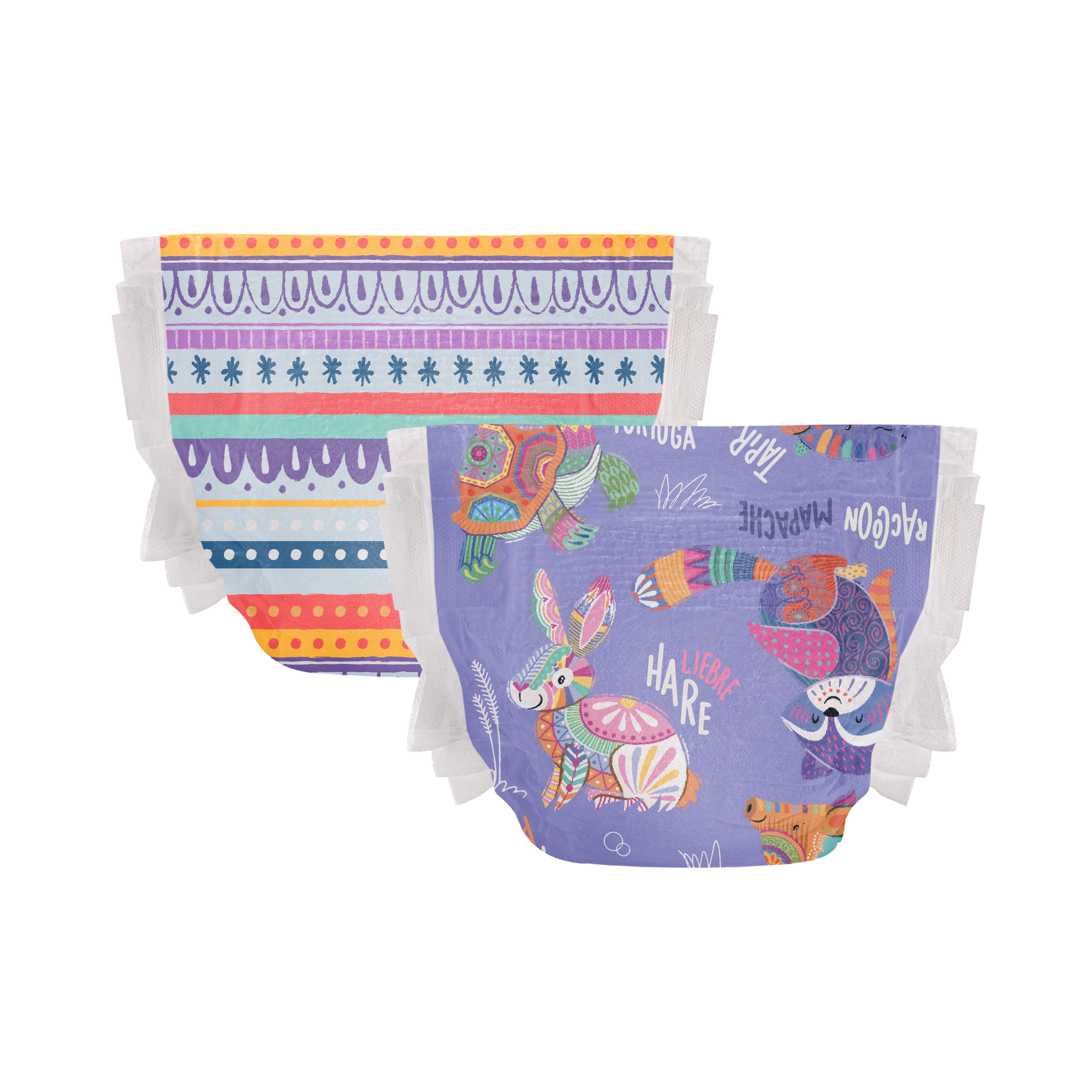 The Honest Company, Clean Conscious Diapers™, Alebrijes Magicos + Colores Misticos, Size 5, 66 Count Large Box