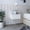 White, variant on Easy Assembly Floating End Table / Multipurpose Use in Bedroom and Beyond