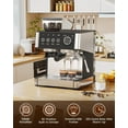 thumbnail image 3 of Máquina de café espresso Electactic con molinillo, 20 bar, 1500 W, 3 of 7