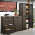 thumbnail image 5 of Rimax Armoire Compacte en Résine Rotin Marron, 5 of 5