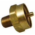 thumbnail image 1 of Marshall Excelsior Propane Adapter Fitting ME488 1 Inch-20 FNPT Inlet x 1/4 Inch MNPT Outlet; Brass; Single, 1 of 3