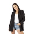 thumbnail image 1 of Blazer amplio cruzado AMAD Casual para mujer Talla S, 1 of 7
