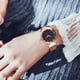 thumbnail image 3 of Matsuzay Reloj magnético de cielo estrellado para mujer, reloj de lujo para mujer, reloj de cuarzo con diamantes a la moda para mujer Relojes inteligentes azul, 3 of 6