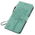 thumbnail image 5 of iPhone 11 Case 6.1" Case, Allytech Slim Shell PU Leather Folio Kickstand Wallet Case with Cards Holder Pocket Lanyard Anti-Scratch Shockproof Bumper Cover Case for Apple iPhone 11 6.1",Green, 5 of 9