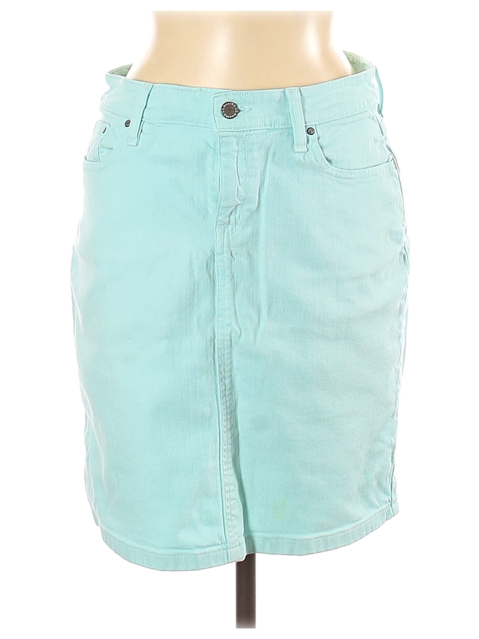 ll bean denim skirt