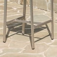 thumbnail image 4 of Christopher Knight Home Cape Coral Outdoor Wicker Bar Stools, 2-Pcs Set, Grey, 4 of 8