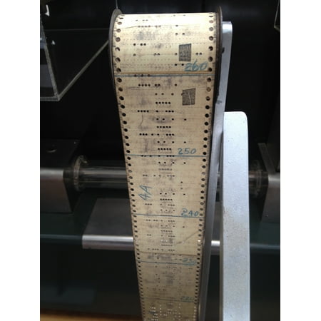 LAMINATED POSTER Program tape on the w:Harvard Mark I, one of the first digital computers. Poster Print 24 x (Best Program For Digital Art)