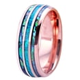 thumbnail image 5 of Anillo adhesivo de tres ranuras negro creativo de moda de joyería Elegante y cómodo, 5 of 5