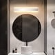 thumbnail image 2 of Aplique de pared para espejo de baño con LED blanco cálido, iluminación interior moderna para baño, faro LED para baño, inodoro y armarios con espejo para baño., 2 of 5