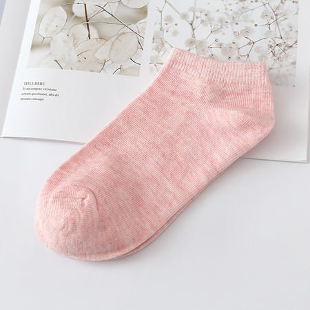 

Women Socks Winter 1Pair Women Pure Color Comfortable Stockings Non-Slip Stripe Short Stockings Christmas Gifts Socks for Women