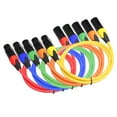 thumbnail image 2 of 3 piezas XLR Micrófono Shamjiam Cables de DJ de Señal de sonido Color del cable XLR, 2 of 9
