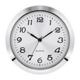 thumbnail image 3 of Ajuste del reloj Insertar Mini reloj Insertar Reloj en miniatura Esfera blanca de metal Fácil instalación Movimiento duradero de 55 mm Plateado Macarena Inserto de mini reloj, 3 of 8