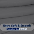 thumbnail image 4 of J&V TEXTILES Super Stretch Sofa Slipcover  Spandex Non Slip Soft Couch Sofa Cover, Washable Furniture Protector with Non Skid Foam and Elastic Bottom for Kids, Pets Gray, Love Seat, 4 of 6