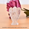 thumbnail image 6 of FTVOGUE Crystal Angel Figurine, Angel Figurine,Beautiful Natural Clear Quartz Crystal Healing Power Carved Angel Figurine, 6 of 10