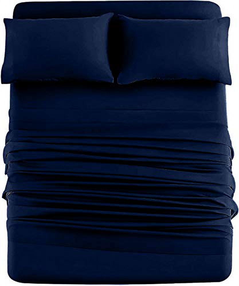 DAN RIVER Twin Jersey Sheet Set Luxury Heather 100 Cotton Bed Sheets