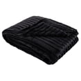 thumbnail image 3 of Mainstays Channel Faux Fur Blanket, Greystone, Full/Queen, 86" x 90", 3 of 6