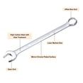 thumbnail image 3 of 2packs 22mm Combination Wrench with Offset 12-Point Box End and Angled Open End, 3 of 6