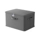 thumbnail image 2 of Xihbxyly Caja de Almacenamiento con Cerradura, Organizador de Gran Capacidad, Asas Reforzadas y Cremallera, Diseño Plegable, Protección Contra La Humedad, Ideal para Uso Doméstico y de Viaje, Tamaño, 2 of 6
