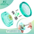 thumbnail image 2 of MAGICYOYO Gift Pack of 2 Responsive Yoyos V3 Black + K2 Green,Included Metal Yo-yo and Plastic Yo Yo, 2 of 7
