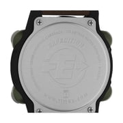 Timex Mens Expedition Digital CAT 39mm Watch – Green Case with Black & Brown Fabric & Leather Strap