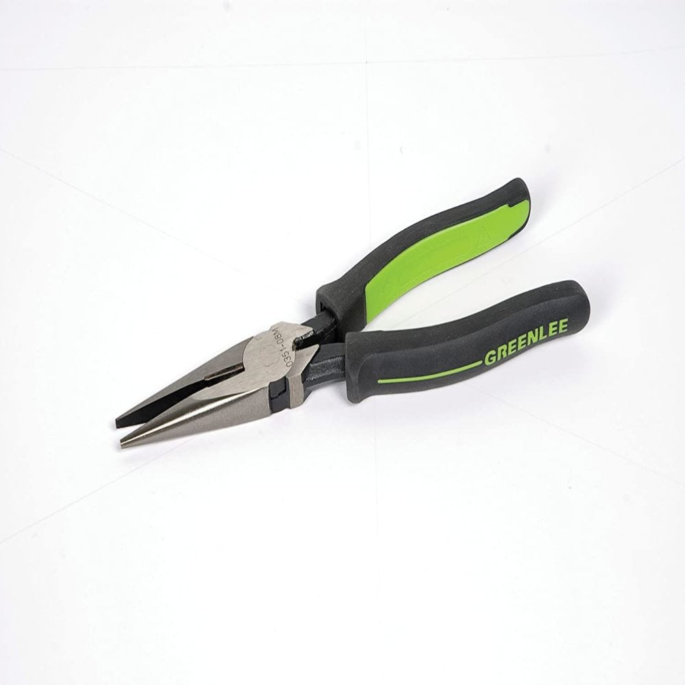 Greenlee 0351-06M Long Nose Pliers/Side Cutting 6-Inch Molded Grip