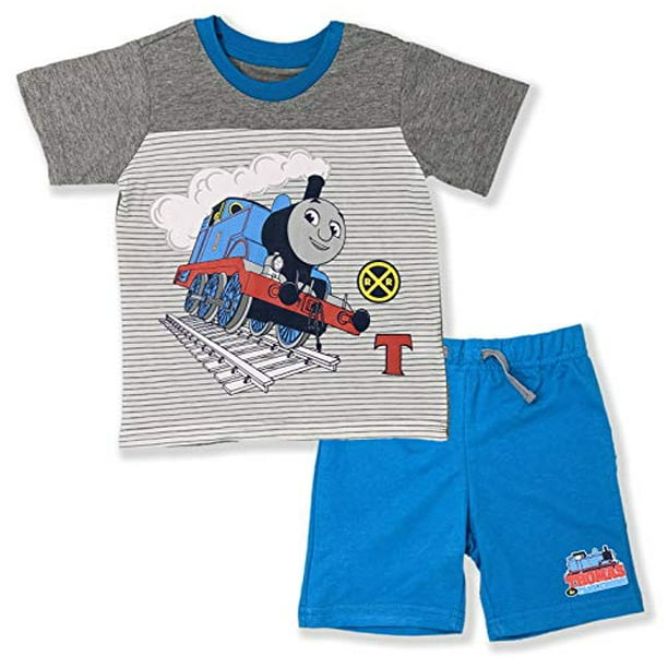 Thomas & Friends - Toddler Boy Thomas The Train Graphic Tee & Striped ...