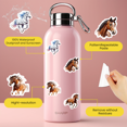 thumbnail image 2 of 35pcs Realistic Horse Stickers Animal Decals PVC Stickers Kids for Laptops Suitcase Phone, 2 of 5