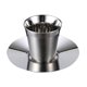 thumbnail image 1 of Taza de café de acero inoxidable de doble pared, portátil, para viaje, taza de té L con placa, 1 of 9